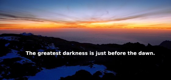 Photo by Jeff Rennicke sunrise